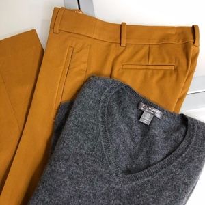 J. Crew Teddie Stretch Cropped Ankle Pant